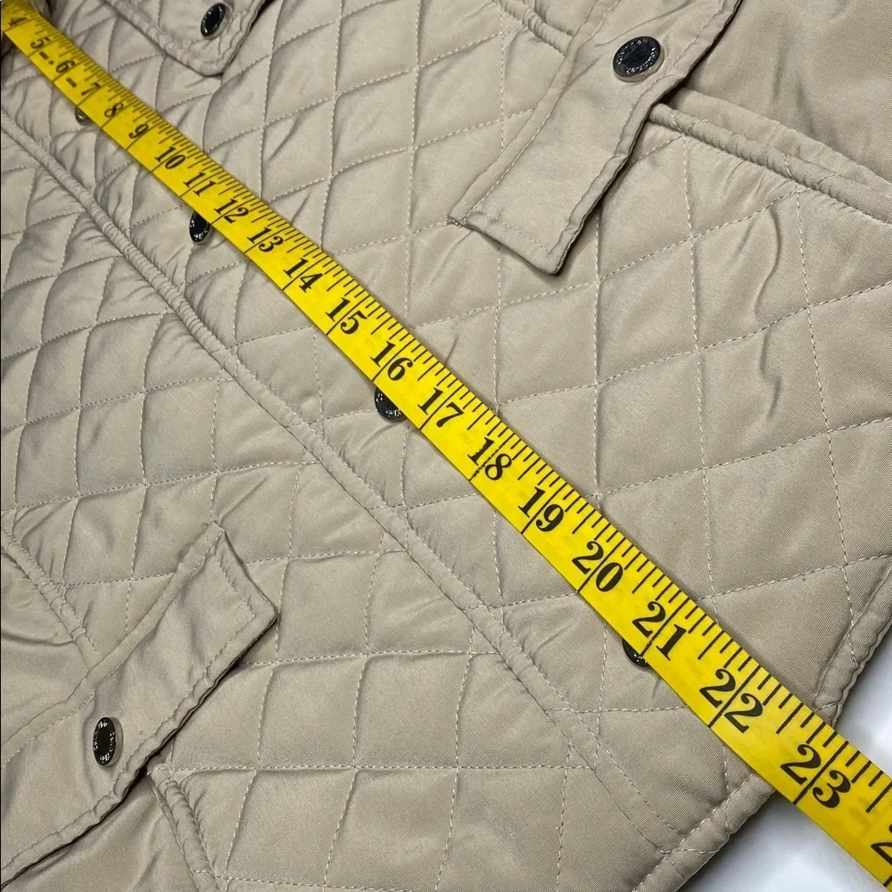Women’s Calvin Klein Quilted Tan Utility Jacket